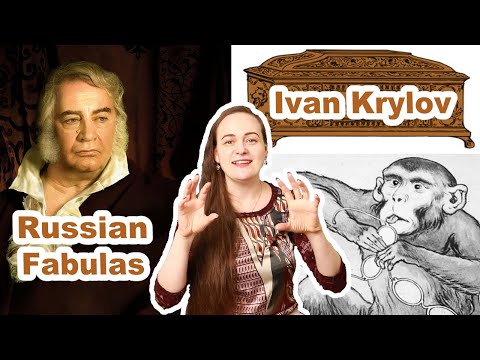 Video: Nga I Cili Ivan Krylov Mori Hua Komplotet E Të Gjitha Fabulave Të Tij