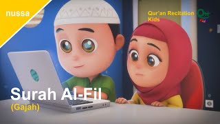 Surah Al-Fil - Metode Ummi | Juz Amma (Animasi Nussa)