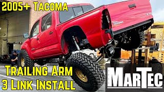 2005+ Tacoma Trailing Arm 3 Link Rear Kit Install