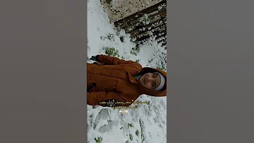 يارب الباري تزاحمت النعم مطر وشعبان وثلج الحمدلله على كل شيء 