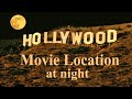 Hollywood movie locations at night and Michael Jackson’s house in Beverly Hills￼