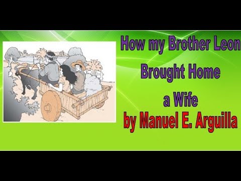 how my brother brought home a wife by manuel arguilla