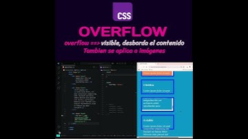 🌟📢🚀CURSO CSS GRATIS💰💰DOMINA la propiedad OVERFLOW en CSS! 💥💻? 🌐📢🚀😎  #csspasoapaso , #CSSoverflow 💎
