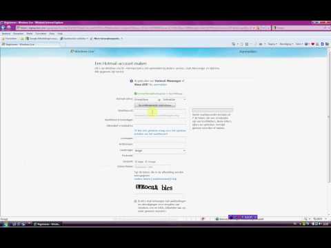Hotmailadres aanmaken