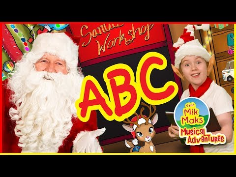 ABC Christmas Song | ABC for Children | Learn The Alphabet - The Mik Maks