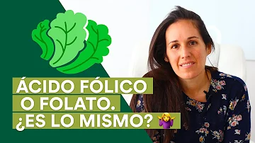 ¿Cuál es la diferencia entre ácido fólico y fólico?