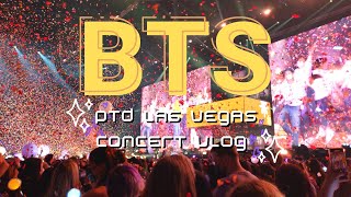 Going To BTS Permission To Dance On Stage In Las Vegas Day 3 Concert Vlog! *Floor Seat Experience!*