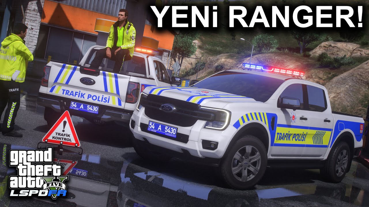 POLİSTEN KAÇARKEN RAYLARA SIKIŞTI !! - TRAFİK POLİSİ MODU - GTA 5 LSPDFR