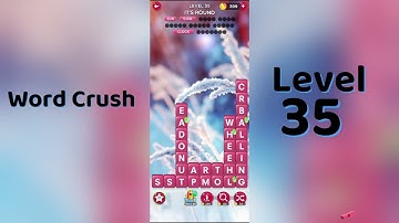 Word Crush Level 35 Answers | Fun Puzzle Game | Solution Guruji