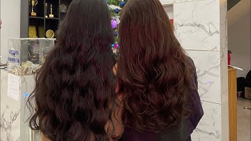 Hướng dẫn uốn tóc sóng nước , gợn sóng , sóng to chỉ sấy khô là đẹp  | salon hùng đông tinh