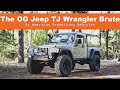 The og jeep tj wrangler brute by american expedition vehicles