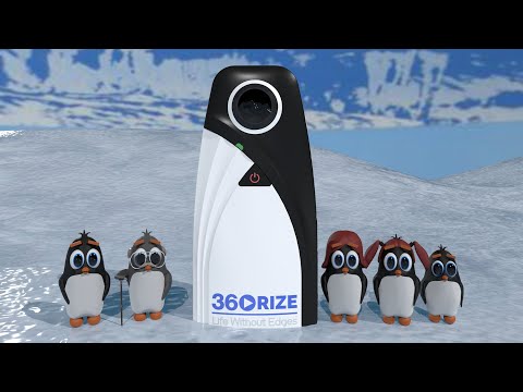 Une première mondiale : 360Rize lance une caméra vidéo 6K RV 360° et appareil photo panoramique de 24 mégapixels pour toute la famille. « Chillin » et la famille Penguin découvrent le 360Penguin. Ils découvrent que la caméra est conçue pour tous les groupes d’âge et qu’elle voit tout ce qui vous entoure (« All Around You™ »).