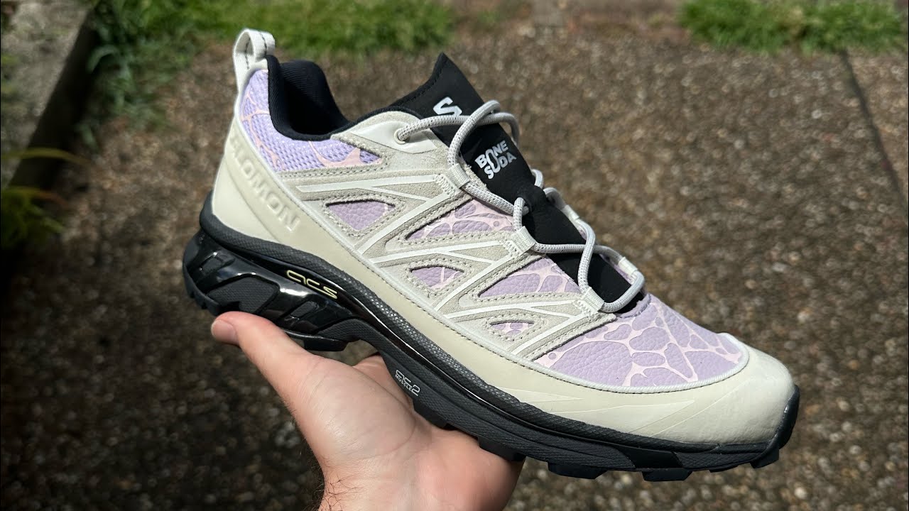 Salomon x Bone Soda ☆ XT-6 EXPANSE LTR ‘Vanilla Lilac’ Salomon xt-6 expanse bone soda - YouTube