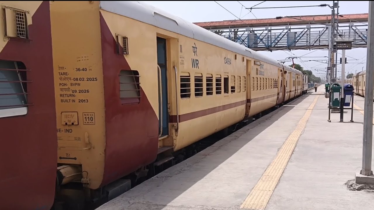 59559 Veraval - Bhavnagar Passenger Train Full Journey Video Part 1