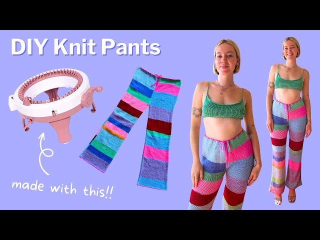 How to Make PANTS on the Sentro Knitting Machine *Thick Thigh