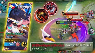 ENEMY THOUGHT THEY CAN KILL ME EASILY WITHOUT LIFEDRAIN😒RUBY BEST BUILD 2023