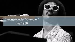 Stevie Wonder &#39;Creepin&#39; live 1988