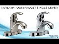 RV Bathroom Faucet Single Lever