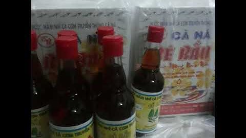 Nước mắm nhĩ cá cơm Bé Bầu