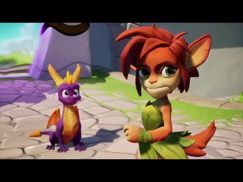Everyone's reaction to Spyro and Elora