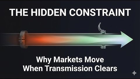 THE HIDDEN CONSTRAINT: Why Markets Move When Transmission Clears
