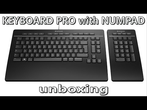 [206] Keyboard Pro with Numpad czyli klawiatura od 3DCONNEXION | unboxing | prezentacja | informacje