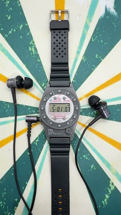 Vintage Calculator&Radio Watch #calculatorwatch#radiowatch#vintagewatch#rarewatch#vintage#indonesia
