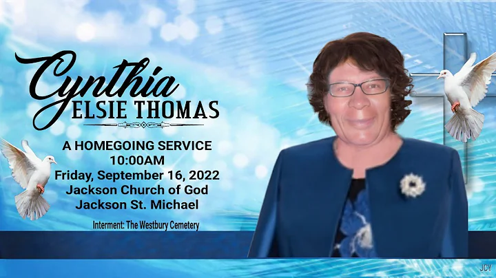 A Service of Thanksgiving for the life of Cynthia ...
