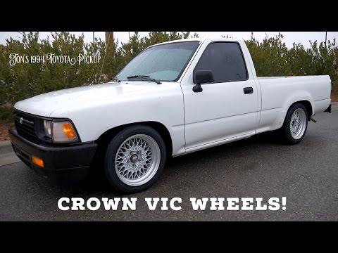 Toyota Pickup Update | Crown Vic Wheels | Daily Driven Stance