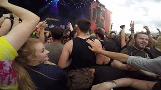 Marmozets - Live at Reading Festival 2015 (moshpit view)