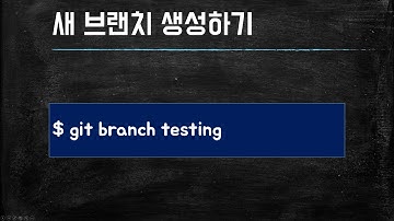 (깃허브-Github 기초 워크숍/깃은 전기전자 메이커의 기본)  08강 브랜치