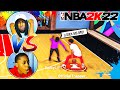 1V1 VS MY LITTLE BROTHER IN NBA 2k22! *INTENSE* BEST BUILDS IN NBA 2k22