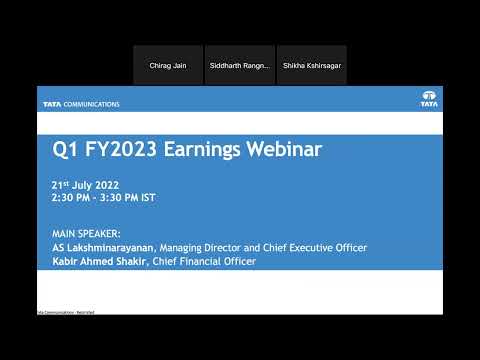 Tata Communications Earnings Call for Q1FY23