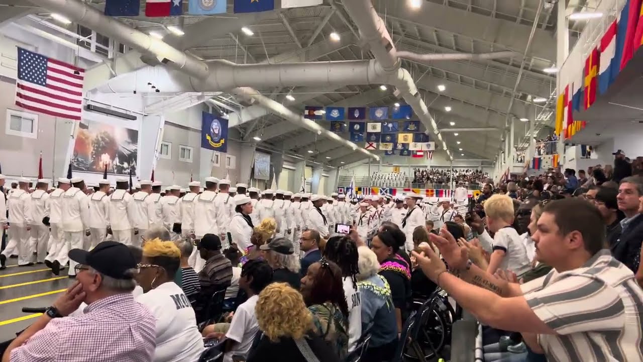 U.S. Navy Boot Camp Graduation 2025 | Full Ceremony at Great Lakes RTC