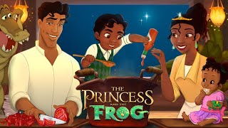 Princess And The Frog: Tiana Has A Son And Daughter! And They Cook Together! 🐸👑 | Alice Edit!