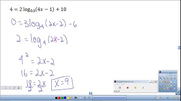 Résoudre une équation logarithmique et trouver zéro