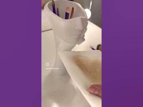 Дезинфекция кистей🖌️ - YouTube