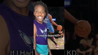 If I Had To Guard KD!!!!! 🤣🤣🤣 #Kd #kevindurant #voiceover #basketball #nba