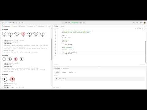 Delete the Middle Node of a Linked List