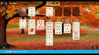 Star Club\Autumn Chill: Klondike - Medium - Earn a score of 300