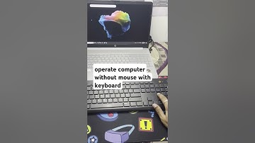 Operate computer without mouse with keyboard⌨️ #desktop#keyboard#mouse#laptop#tips#tricks#shots