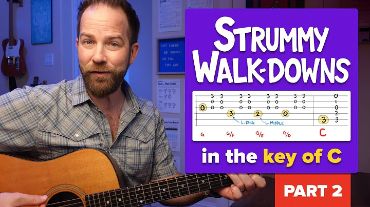 How to add WALK-DOWNS to your STRUMMING (Key of C)
