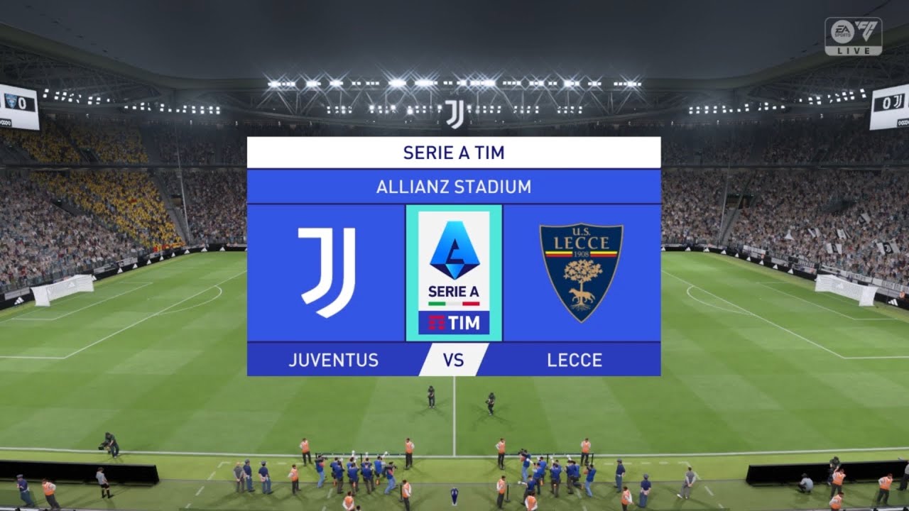 JUVENTUS VS LECCE 1-1 SERIE A HIGHLIGHTS