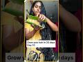 Day-10🚨30 days hair growth challenge #haircare #challenge #homemade #hairpack #shortsvideo #viral
