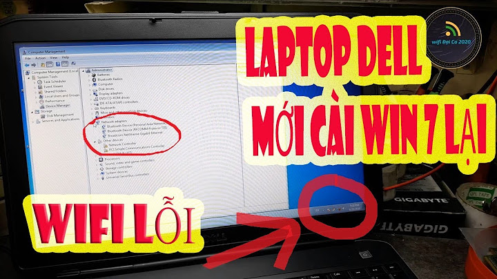 Lỗi không cài được driver wifi cho laptop dell năm 2024