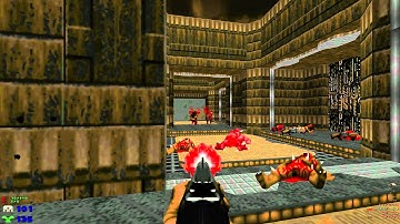 DooM XBLA No Rest for the Living - MAS09 March of the Demons (Secret Level) - Gzdoom