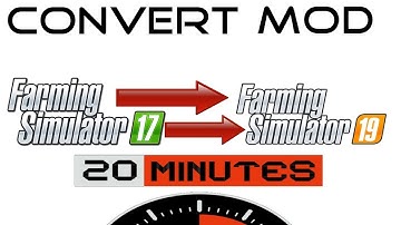 Farming simulator 19 : Convert a Truck Mod in 20 mins