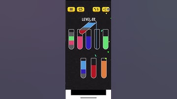 Water sort puzzle game Level 57