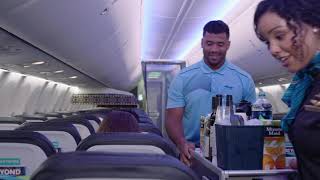 Alaska Airlines: Russell Wilson ‘Flight Training 101 Beverage Cart’