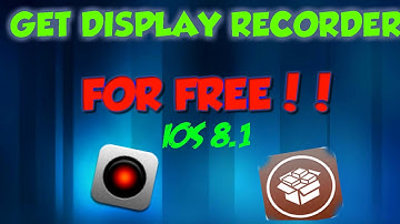 How to get Display recorder for free on cydia